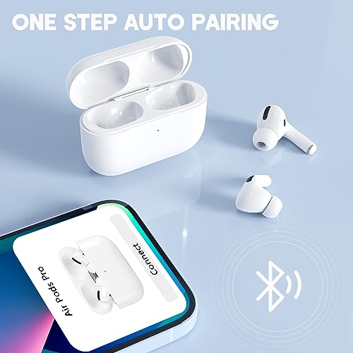 Vluegki Wireless Earbuds with in-Ear Earbuds Headphones, Noise Reduction Earphone with Sync Button and Built-in 660 mAH Battery【Earbuds Include】