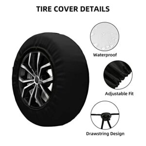 Rum Noon Pirate Drinking Funny Tire Cover Universal Fit Spare Tire Protector for Truck, SUV, Trailer, Camper, Rv