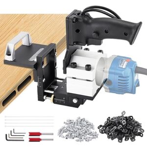 mortising jig 2 in 1 invisible fastener slotting bracket mortise and tenon jig for router woodworking slotting locator wood router base for woodworking furniture splicing