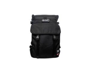 dime bags - the omerta administrator, everyday backpack, smellproof zippers, secret pocket, made w/water-resistant polyester blend, durable (black)