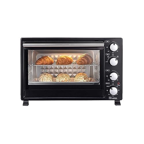 MODADA Home electric oven with convection function oven, 35 liters 1500 large capacity multifunctional automatic oven baking cake four baking positions small household 60 minutes timer convection tabl