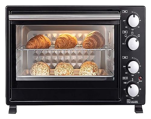 MODADA Home electric oven with convection function oven, 35 liters 1500 large capacity multifunctional automatic oven baking cake four baking positions small household 60 minutes timer convection tabl