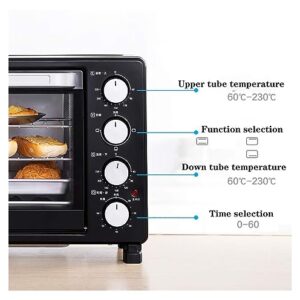 MODADA Home electric oven with convection function oven, 35 liters 1500 large capacity multifunctional automatic oven baking cake four baking positions small household 60 minutes timer convection tabl