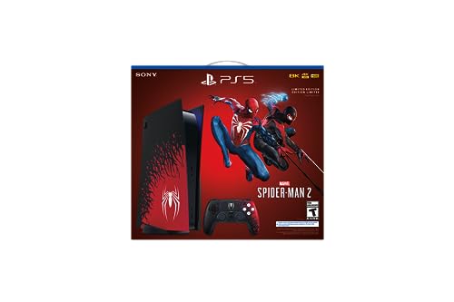 PlayStation 5 Console – Marvel’s Spider-Man 2 Limited Edition Bundle