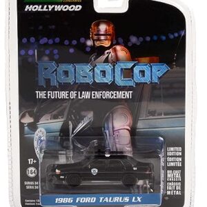 Greenlight 1:64 Hollywood Series 34 - Robocop (1987) - 1986 Taurus LX - Detroit Metro West Police 44940-D [Shipping from Canada]