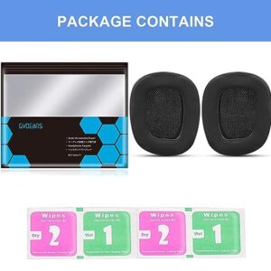 Replacement Ear Pads for Logitech G533 G633 G935, GVOEARS Cooling Gel Ear Cushions for Logitech G231 G433 G533 G633 G635 G933 G935 Gaming Headphones with Thick and Soft Foam (Black)