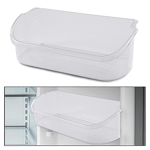 G-PLUS 240356402 Clear Refrigerator Upper Door Bin Compatible with Frigidaire,Electrolux,Gibson, Kelvinator