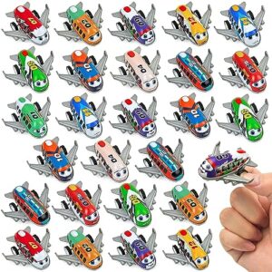 vileafy 27pcs mini pull back airplanes set party favors for kids aged 4-8 years old, birthday return gifts, goodie bag stuffers, potty prizes, pinata fillers
