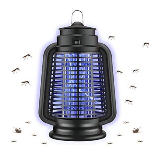 icfpwr bug zapper outdoor, 18w & 4200v powerful electric fly traps outdoor for patio backyard and home, mosquito zapper bug zapper indoor for mosquitoes flies bugs