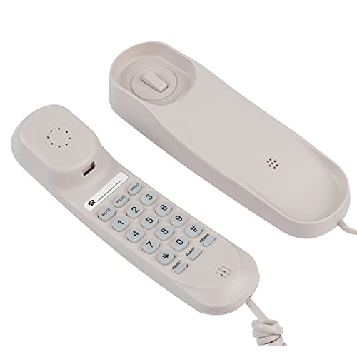 Telephone Syrisora Waterproof Hotel Business Telephone Extension No Caller ID for Hotel Family Bathroom