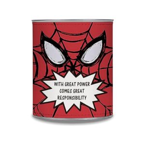 johsbyd super spiderman gifts leather pencil pen holder super spiderman fans gifts cosplay movie lover gifts birthday graduation gifts for son daughter (spiderman)