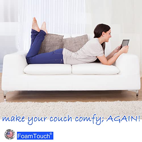 FoamTouch 2" Height x 30" Width x 75" Length Camper/RV bunk Mattress with Gel Memory Foam -No Cover