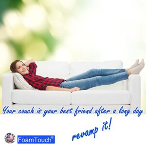 FoamTouch 2" Height x 30" Width x 75" Length Camper/RV bunk Mattress with Gel Memory Foam -No Cover