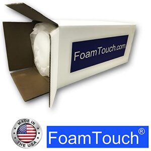 FoamTouch 2" Height x 30" Width x 75" Length Camper/RV bunk Mattress with Gel Memory Foam -No Cover