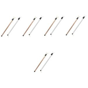 cabilock 10 pcs pull up bar outdoor blinds curtains outdoor clothing toilet paper holder retractable clothesline prop telescoping garment retractable clothesline rods clothes fork pole cd