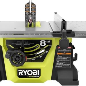 RYOBI ONE+ HP 18V Brushless Cordless 8-1/4 in. Compact Portable Jobsite Table Saw (Tool Only)