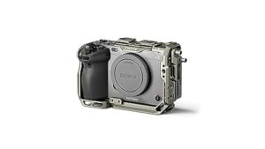 tilta full camera cage compatible with sony fx3/fx30 v2 | mount accessories | cable clamp | modular design | arca ready | ta-t16-fcc (titanium gray)