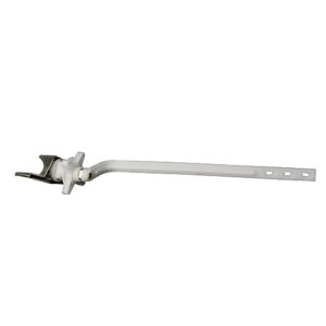 LEFITPA Replacement 8 Inches Side Mount Toilet Tank Trip Lever - Satin Nickel for Thrifco Plumbing 4405751