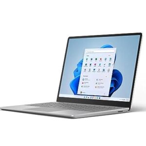 MICROSOFT Surface Laptop GO 2, 12.4" PIXELSENSE Touchscreen, 11TH GEN Intel: i5, 8GB RAM, 128GB SSD W10H-S Platinum (Renewed Premium),Silver