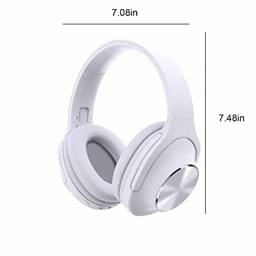 Wireless Bluetooth Headphones, Lightweight Folding Stereo Bass Headphones, Wired and Wireless Dual-Modea, 20 Hours Pl𝚊ytime, Active Noise Cancelling, Music Sports Game Headphones