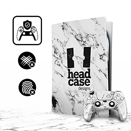 Head Case Designs Officially Licensed Crystal Palace FC Marble Logo Art Vinyl Faceplate Sticker Gaming Skin Decal Cover Compatible with Sony Playstation 5 PS5 Digital Edition Console