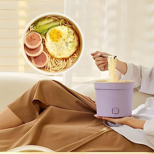 Smart Mini Electric Rice Cooker, 1L Portable Rice Cooker, Smart Control Multifunction Cooker, Travel Rice Cooker Small for 2-3 People, Food Steamer, Personal Multi-cooker Brown Rice, White Rice, Soup