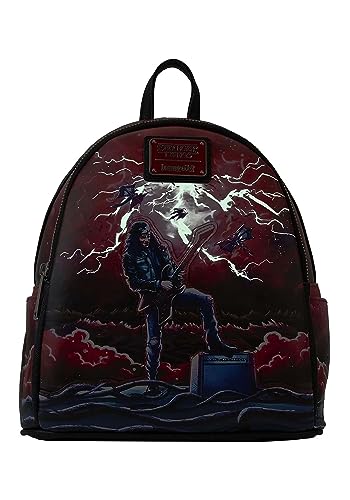 Loungefly Stranger Things Eddie Tribute Double Strap Shoulder Bag