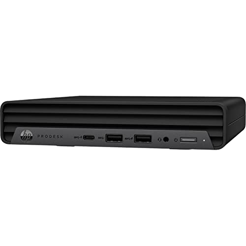 HP ProDesk 600 G6 Home & Business Mini Desktop (Intel i5-10500T 6-Core, 16GB RAM, 128GB PCIe SSD, Intel UHD 630, WiFi, Bluetooth, USB 3.2, Display Port, Black, Win 10 Pro) Refurbished (Renewed)