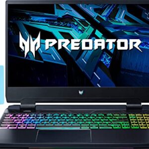 acer Predator Helios 300 15.6" 165Hz FHD IPS Gaming Laptop (Intel i7-12700H 14-Core, 32GB DDR5 4800MHz RAM, 8TB PCIe SSD, GeForce RTX 3060 6GB GDDR6, RGB Backlit KYB, WiFi 6E, Win11P) w/Hub