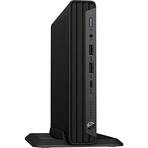 HP ProDesk 600 G6 Home & Business Mini Desktop (Intel i5-10500T 6-Core, 32GB RAM, 2x4TB PCIe SSD RAID 1 (4TB), Intel UHD 630, WiFi, Bluetooth, USB 3.2, Win 10 Pro) Refurbished (Renewed)