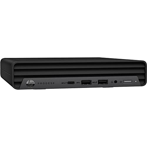 HP ProDesk 600 G6 Home & Business Mini Desktop (Intel i5-10500T 6-Core, 32GB RAM, 2x4TB PCIe SSD RAID 1 (4TB), Intel UHD 630, WiFi, Bluetooth, USB 3.2, Win 10 Pro) Refurbished (Renewed)