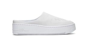 nike air force 1 lover xx ao1523-100 off white-light silver women's shoes 8.5 us