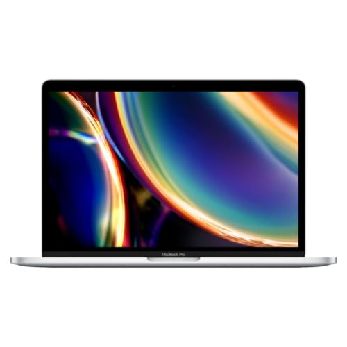 2020 Apple MacBook Pro with 2.3GHz Intel Core i7 (13-inch, 16GB RAM, 512GB SSD Storage) (QWERTY English) Silver (Renewed)