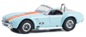 greenlight 41135-a gulf oil special edition series 1-1965 shelby cobra 427 s/c 1/64 scale