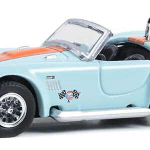 Greenlight 41135-A Gulf Oil Special Edition Series 1-1965 Shelby Cobra 427 S/C 1/64 Scale