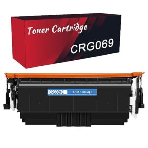 crg069 high yield toner cartridge compatible for canon lbp673 mf750 lbp673cdn lbp673cdw lbp674cx mf752cdw mf756cx printers cyan