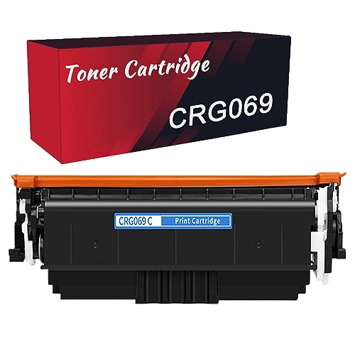 CRG069 High Yield Toner Cartridge Compatible for Canon LBP673 MF750 LBP673CDN LBP673CDW LBP674CX MF752CDW MF756CX Printers Cyan