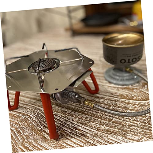 Sosoport Camping Accessories 1pc Stove Heat Shield Barbecue Burner Heat Shield Cooktop Burner Backpacking Stove Cooking Set Stainless Steel Electric Stove Burners Insulation Plate