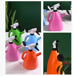 Dorm Appliances Indoor Watering Can Small Watering Cans for House Bonsai Garden Flower with Detachable Sprayer Head Water Can for Outdoor Watering P Lants (Blue, One Size)