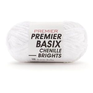 premier basix® chenille brights 2126-01 white