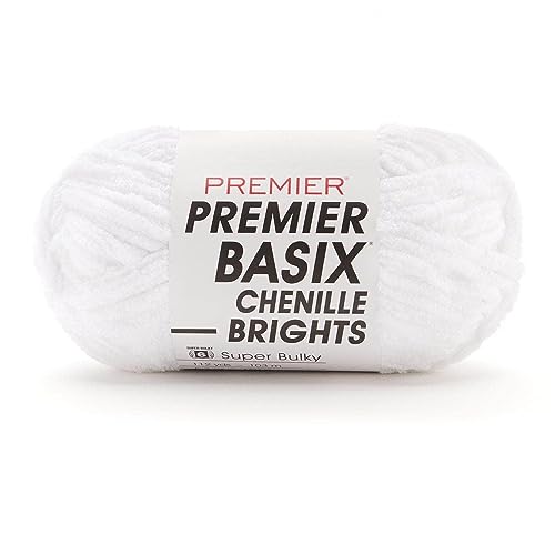 Premier Basix® Chenille Brights 2126-01 White