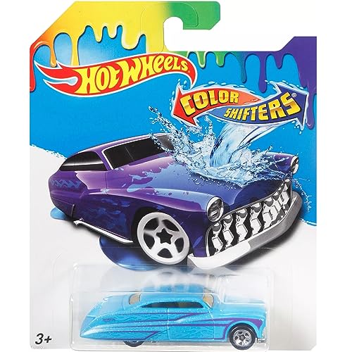 Collectible Die-Cast Hot-Wheels Color Shifters Vehicle - Purple Passion Car - Blue to Purple