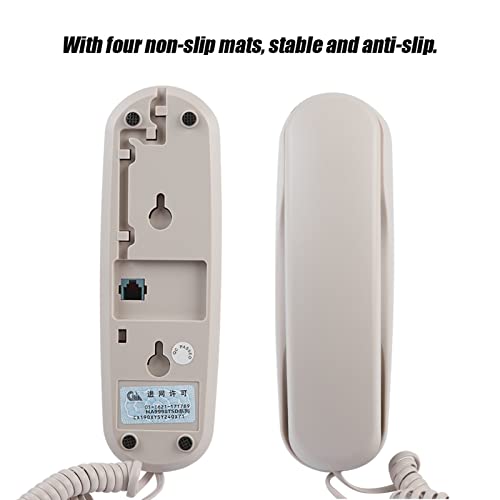 Waterproof Hotel Business Telephone Extension No Caller ID for Hotel Family Bathroom