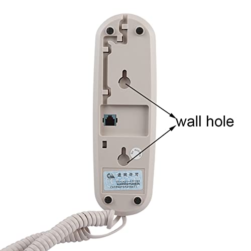 Waterproof Hotel Business Telephone Extension No Caller ID for Hotel Family Bathroom