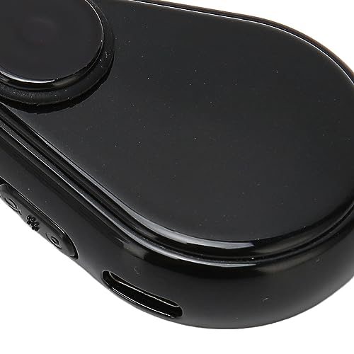 Astibym Portable Mini Camera, Wide Angle Lens Wearable Built in 16GB HD Mini Camera Type C Charging for Law Enforcement