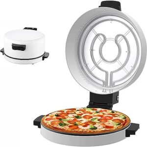 boiler pizza maker,electric double-sided nonstick oven with power ready indicator lights,perfect for pizzas,pancake,nachos,fajitas,omelettes,best kitchen appliance