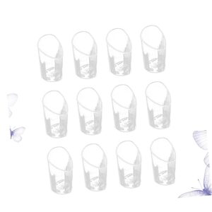 SWOOMEY 25pcs fruit containers clear cake containers clear cups disposable individual cheesecake cups clear dessert pots party Treat Cups plastic cup mousse cup dessert bowl food soup cup