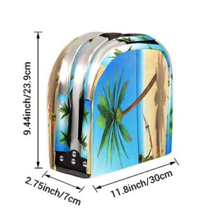 Tavisto Beach Frog Versatile and Durable Reusable Grocery Tote Bag - Spacious and Foldable with Fun Print Designs - Perfect for Shopping, Picnics, and Storage