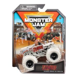 monster jam 2023 spin master 1:64 diecast truck series 31 bone yard trucks zombie