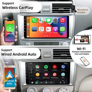 Android 12 Car Radio for Camry 2006-2011, 9 Inch Head Unit Car Stereo with IPS HD Touch Screen, Wireless CarPlay, Android Auto, GPS, WiFi, Backup Camera, SWC, Bluetooth 5.2, 2+32GB Toyota Camry Radio